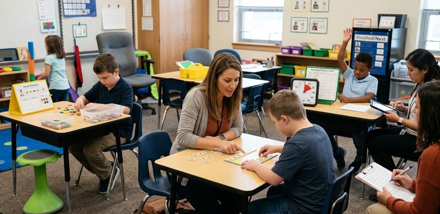 Managing Multiple Students With Different Goals at the Same Time