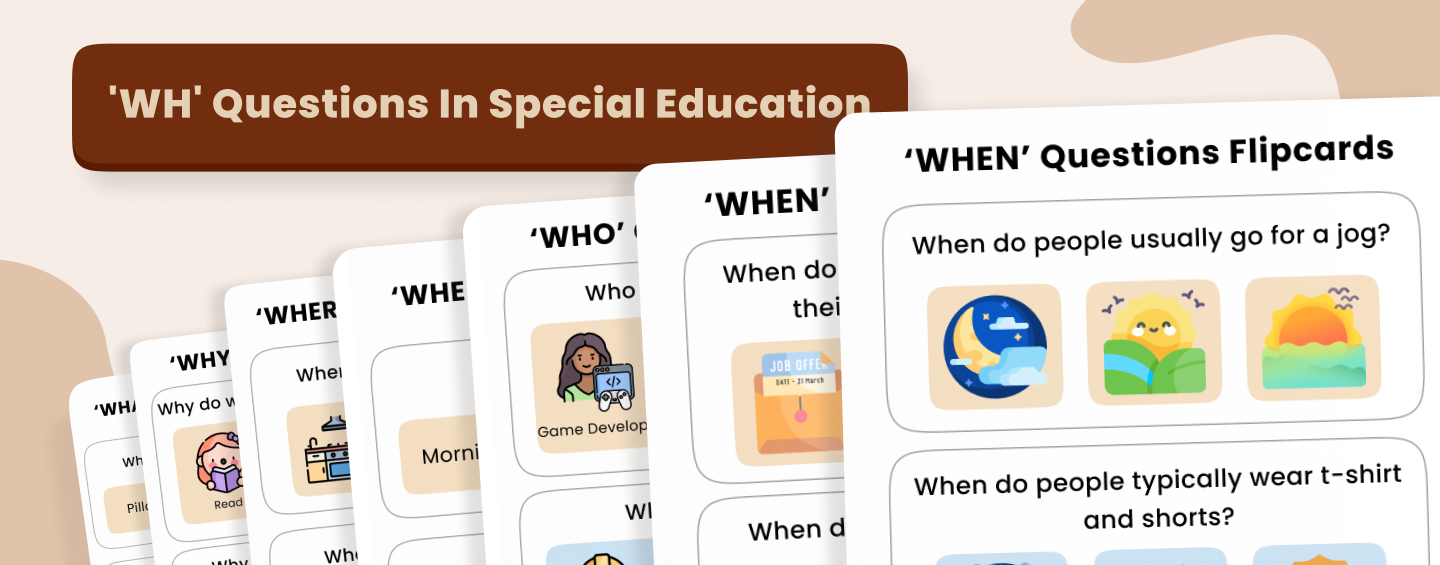 Teaching WH Questions in Special Education